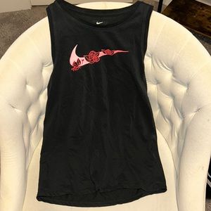 Flower Nike Tank Top